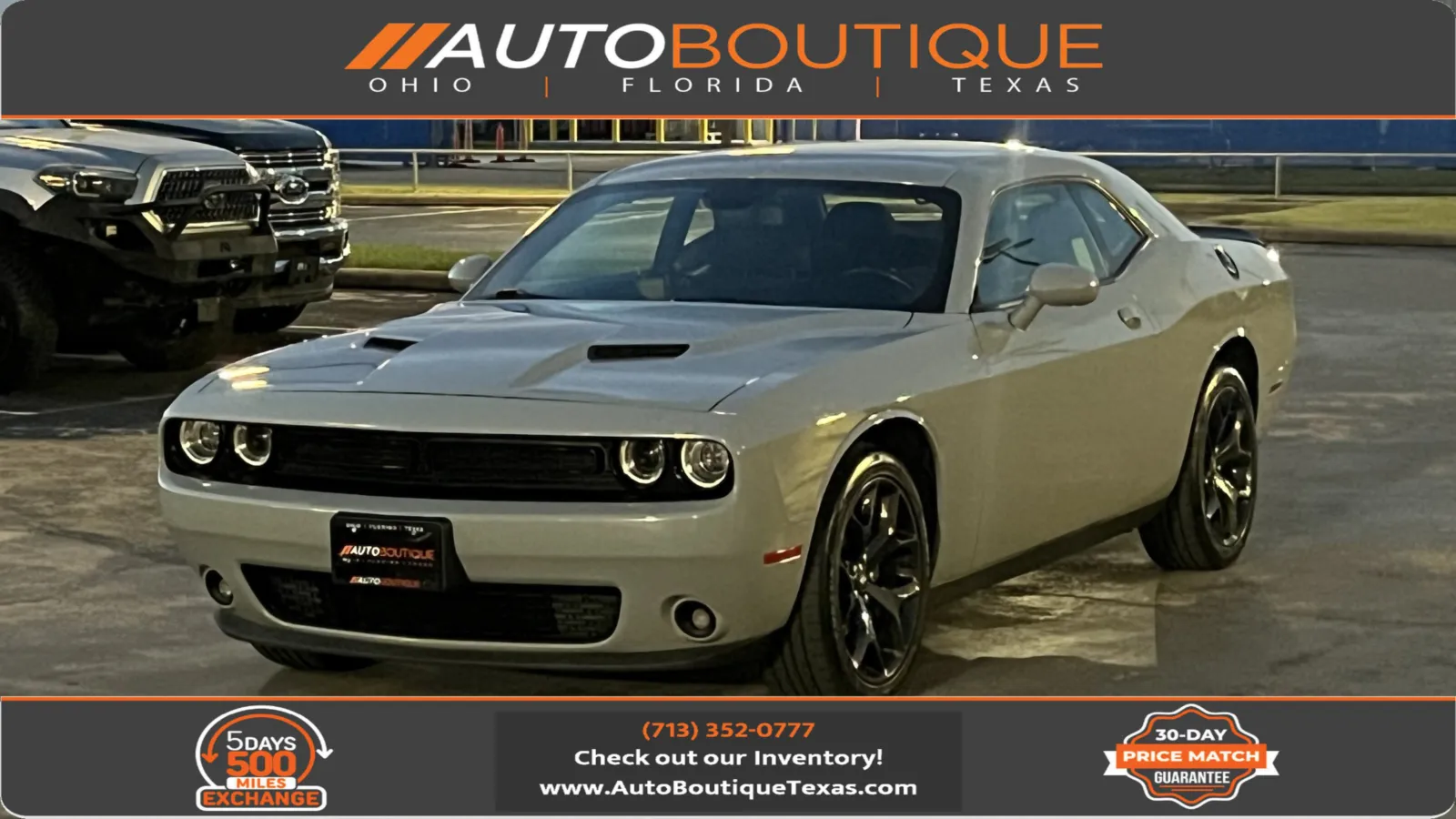 Gray 2020 Dodge Challenger SXT for sale in Alvin, TX