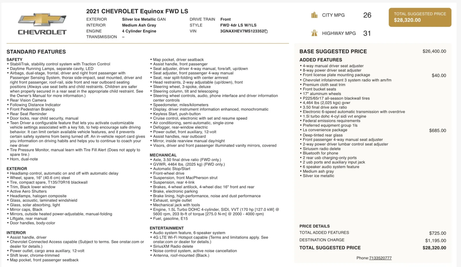 Chevrolet Equinox photo 13