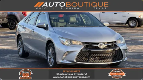 Silver 2015 Toyota Camry SE for sale in Alvin, TX