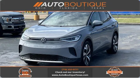 Gray 2021 Volkswagen ID.4 Pro S for sale in Alvin, TX