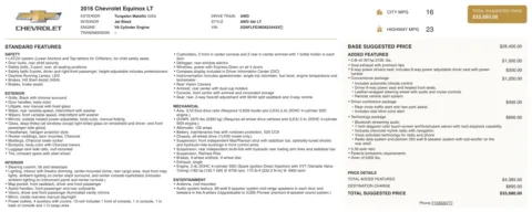 Photos of 2016 Chevrolet Equinox LT for sale in Alvin, TX at Auto Boutique Texas