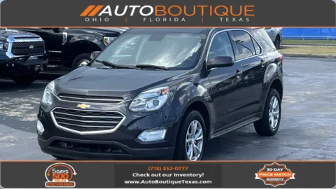 Gray 2016 Chevrolet Equinox LT for sale in Alvin, TX