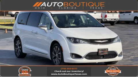 White 2017 CHRYSLER PACIFICA L Limited for sale in Alvin, TX