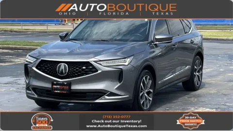 Gray 2022 Acura MDX w/Technology Package for sale in Alvin, TX