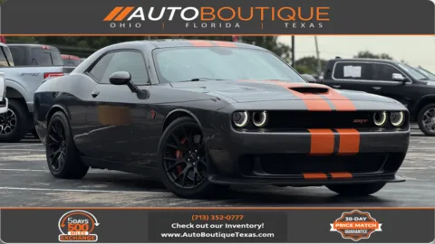 Gray 2016 Dodge Challenger SRT Hellcat for sale in Alvin, TX
