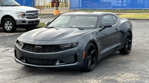 Gray 2021 Chevrolet Camaro 3LT for sale in Alvin, TX