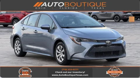 Gray 2022 Toyota Corolla LE for sale in Alvin, TX