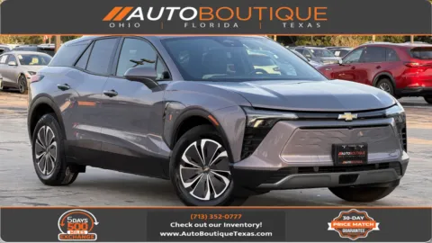 Gray 2024 Chevrolet Blazer EV eAWD LT for sale in Alvin, TX