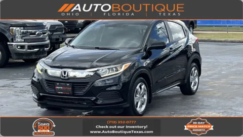 Black 2021 Honda HR-V LX for sale in Alvin, TX