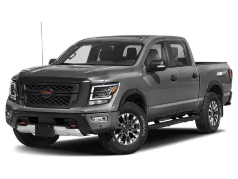 Red 2021 Nissan Titan PRO-4X for sale in Alvin, TX