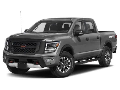 Red 2021 Nissan Titan PRO-4X for sale in Alvin, TX