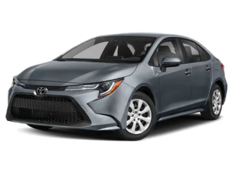 Red 2021 Toyota Corolla LE for sale in Alvin, TX