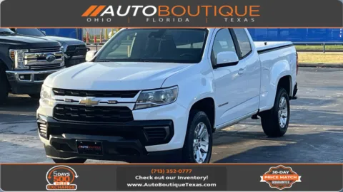 White 2021 Chevrolet Colorado 2WD LT for sale in Alvin, TX