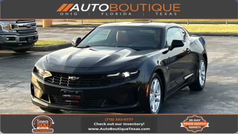 Black 2019 Chevrolet Camaro 1LS for sale in Alvin, TX