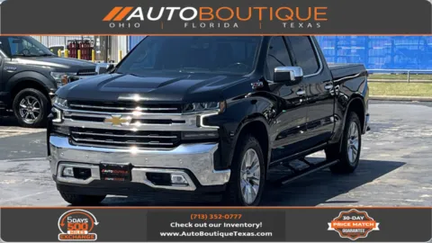 Black 2022 Chevrolet Silverado 1500 LTD LTZ for sale in Alvin, TX