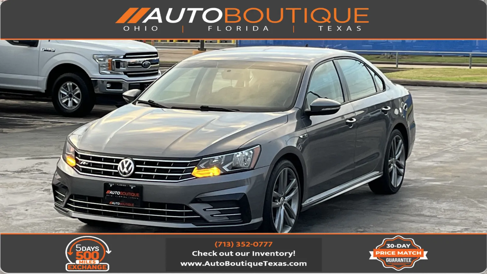 Gray 2018 Volkswagen Passat R-Line for sale in Alvin, TX