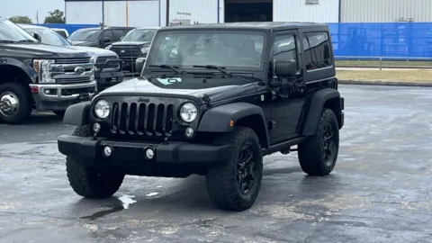 Black 2016 Jeep Wrangler Willys Wheeler for sale in Alvin, TX