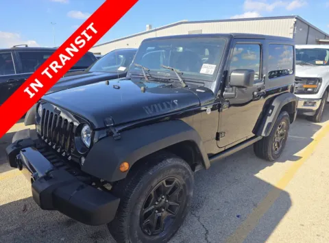 Black 2016 Jeep Wrangler Willys Wheeler for sale in Alvin, TX