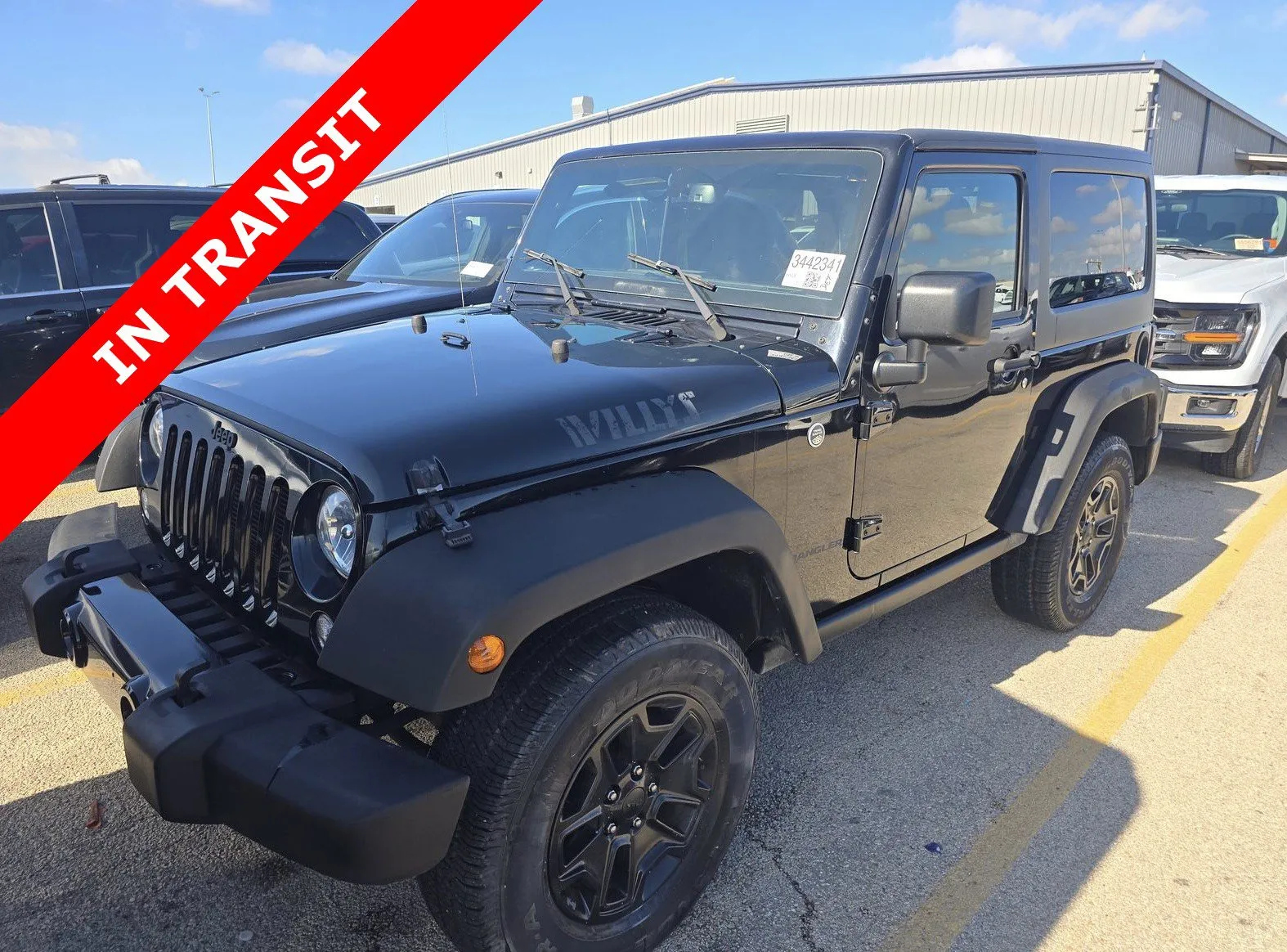 Black 2016 Jeep Wrangler Willys Wheeler for sale in Alvin, TX