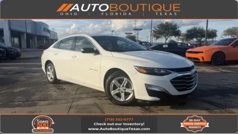 White 2023 Chevrolet Malibu LS for sale in Alvin, TX
