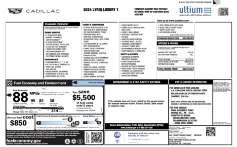 More photos of 2024 Cadillac LYRIQ Luxury at Auto Boutique Texas, TX