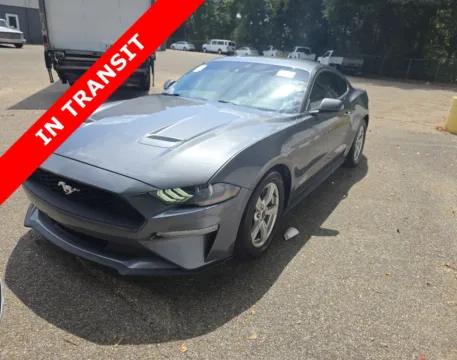 Gray 2021 Ford Mustang EcoBoost for sale in Alvin, TX