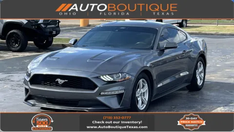 Gray 2021 Ford Mustang EcoBoost for sale in Alvin, TX