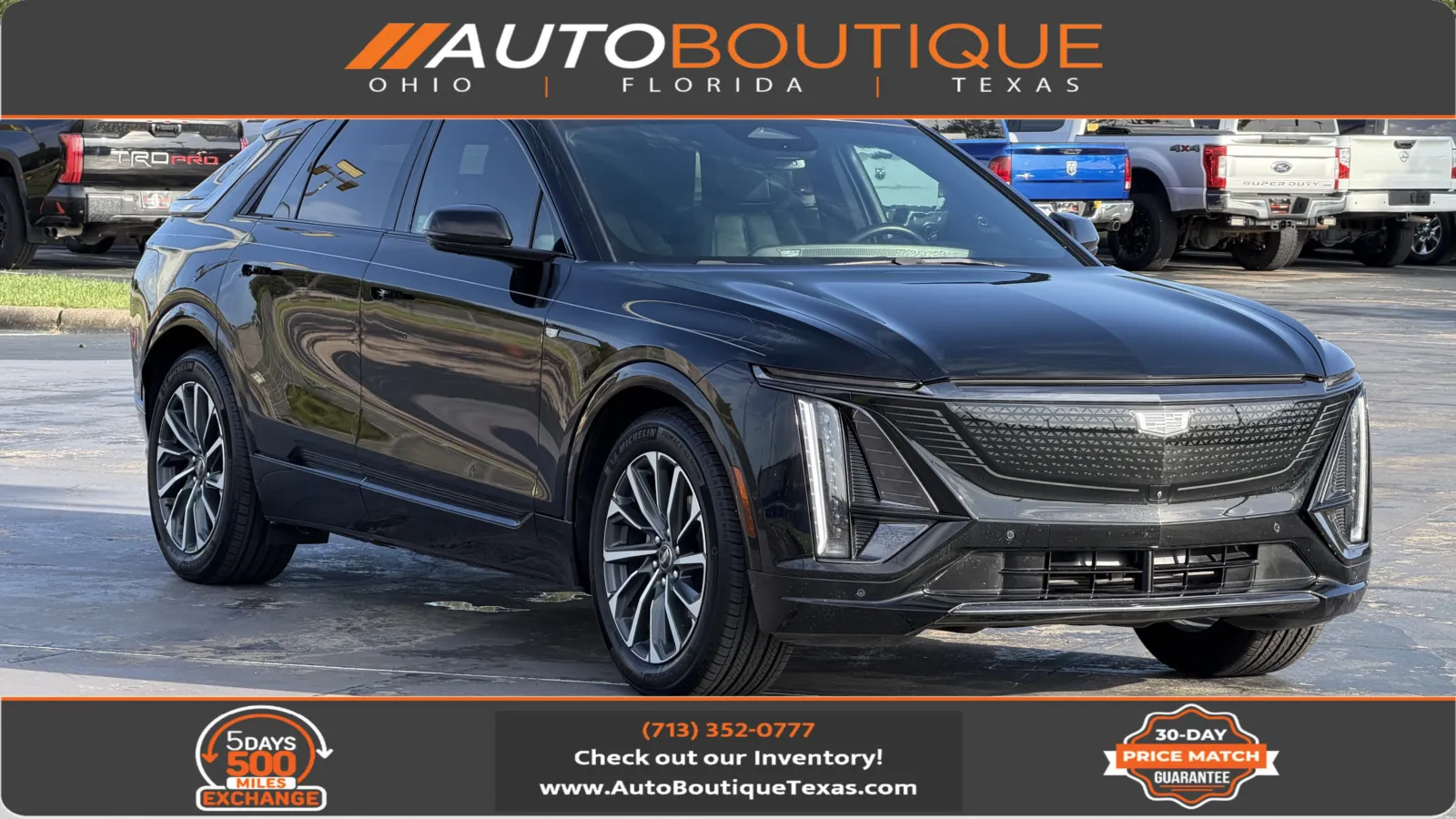 Black 2024 Cadillac LYRIQ Sport for sale in Alvin, TX