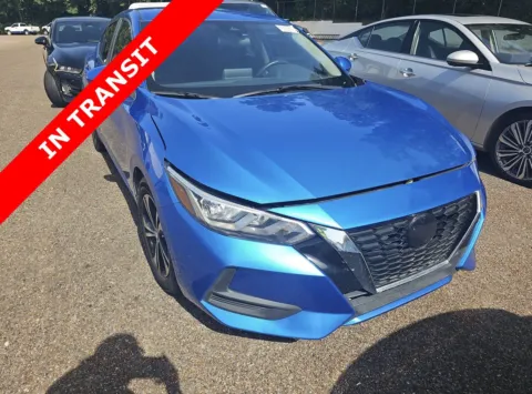 Blue 2022 Nissan Sentra SV for sale in Alvin, TX