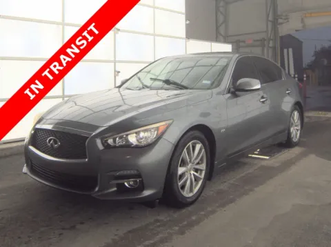 Gray 2016 INFINITI Q50 2.0t Premium for sale in Alvin, TX