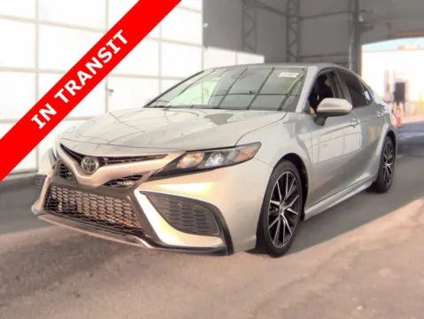 Silver 2021 Toyota Camry SE Nightshade for sale in Alvin, TX