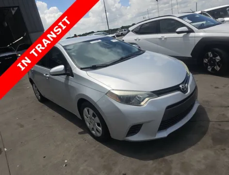 Silver 2016 Toyota Corolla LE for sale in Alvin, TX