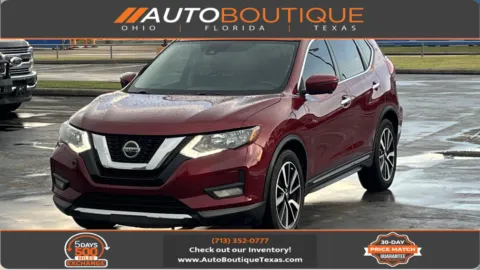 Red 2020 Nissan Rogue SL for sale in Alvin, TX