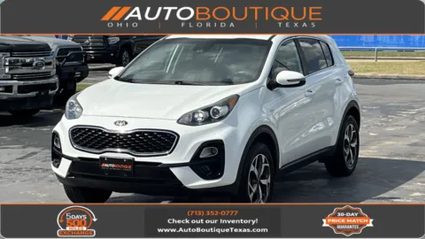 White 2020 Kia Sportage LX for sale in Alvin, TX