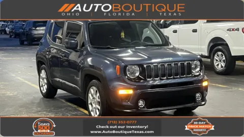 Blue 2020 Jeep Renegade Latitude for sale in Alvin, TX