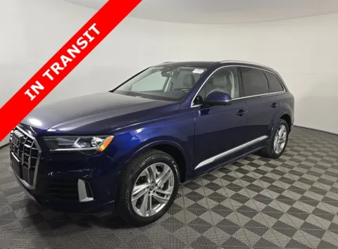 Blue 2020 Audi Q7 Premium Plus for sale in Alvin, TX