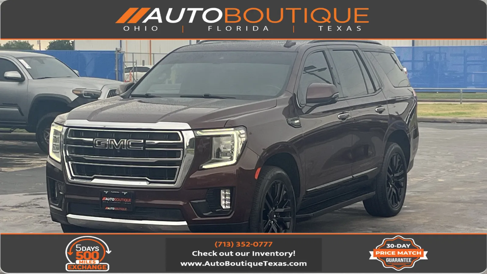 Red 2022 GMC Yukon SLT for sale in Alvin, TX