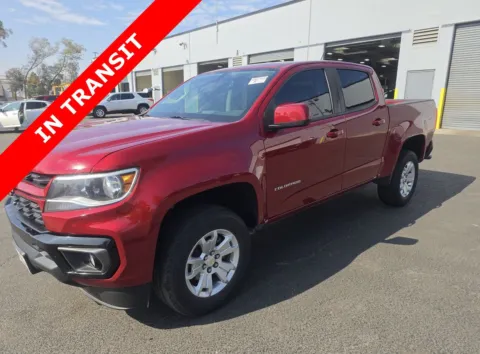 Red 2021 Chevrolet Colorado 2WD LT for sale in Alvin, TX