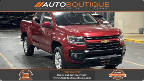 Red 2021 Chevrolet Colorado 2WD LT for sale in Alvin, TX