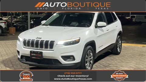 White 2020 Jeep Cherokee Latitude Plus for sale in Alvin, TX