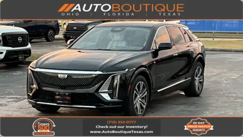 Black 2023 Cadillac LYRIQ RWD Luxury for sale in Alvin, TX