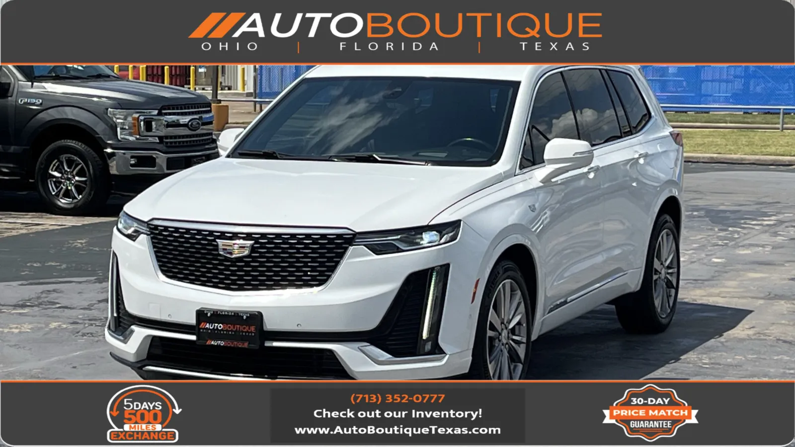 White 2023 Cadillac XT6 FWD Premium Luxury for sale in Alvin, TX