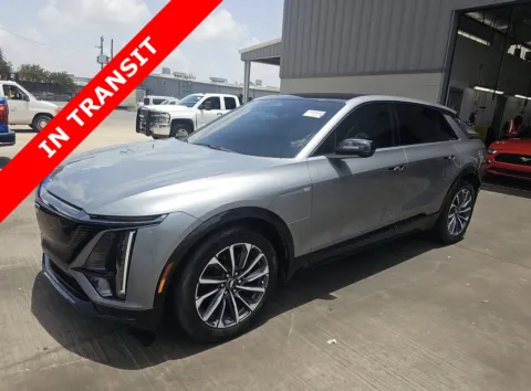 Silver 2024 Cadillac LYRIQ Sport for sale in Alvin, TX