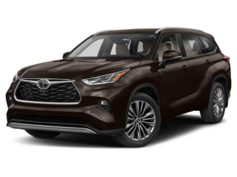 Blue 2020 Toyota Highlander Platinum for sale in Alvin, TX