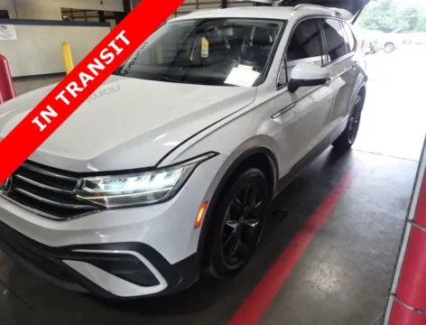White 2024 Volkswagen Tiguan SE for sale in Alvin, TX