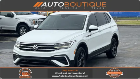 White 2024 Volkswagen Tiguan SE for sale in Alvin, TX