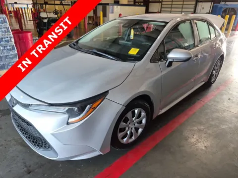 Silver 2021 Toyota Corolla LE for sale in Alvin, TX