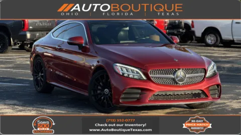 Red 2019 Mercedes-Benz C-Class C 300 for sale in Alvin, TX