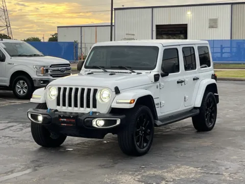 Photos of 2022 Jeep Wrangler 4xe Unlimited Sahara for sale in Alvin, TX at Auto Boutique Texas