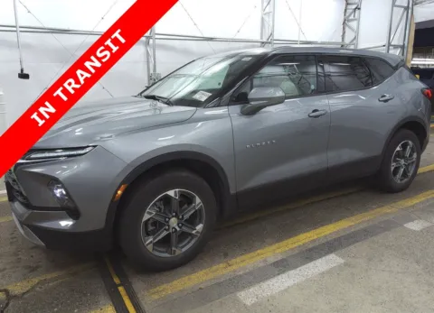 Gray 2025 Chevrolet Blazer LT for sale in Alvin, TX